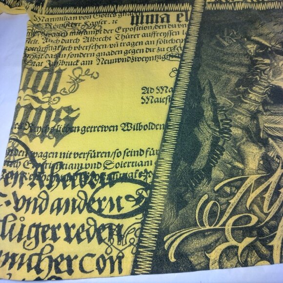 MMA Elite T Shirt Men Medium Ywllow Black Skull Fighting Mixed Martial Arts READ - Picture 10 of 11